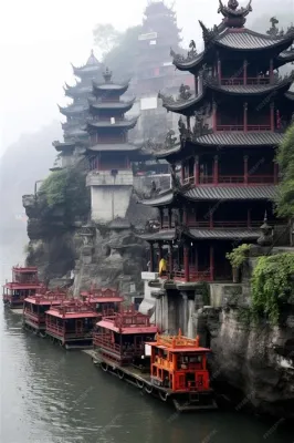  Anshun's Dragon Gate:  An Ancient Gateway to Enchanting Landscapes and Serene History!